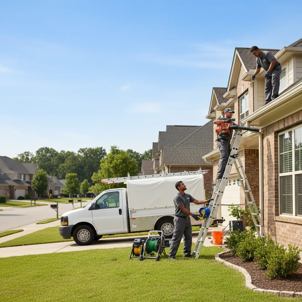 Home Gutter Service in Mechanicsburg, OH near me